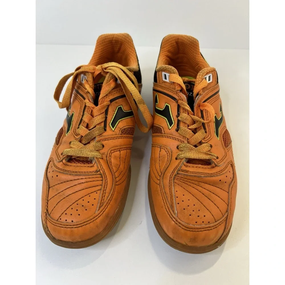 Joma Flex Indoor  Soccer Futbol Shoes Size 5 Orange Black Lozano Shoe
